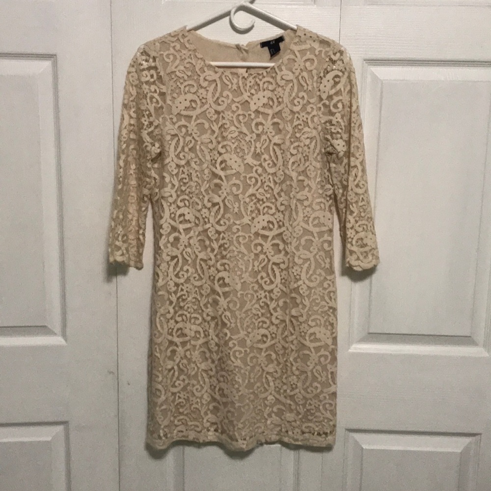 H&M lace mini dress